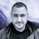Ritratto di Alex Raider, fondatore di Kaleydo Records e collaboratore di Roy Batty